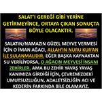 SALAT’I GEREĞİ GİBİ YERİNE GETİRMEYİNCE, ORTAYA ÇIKAN SONUÇTA BÖYLE...