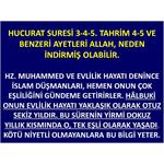 Hucurat Suresi 3-4-5. Tahrim 4-5. Ayetleri Allah, Neden İndirmiş Olabi