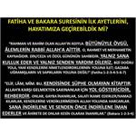 Fatiha Ve Bakara Suresinin İlk Ayetlerini, Hayatımıza Geçirebildik Mi?