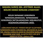 Bakara Suresi 284. Ayetinde Allah, Bizleri Hangi Konuda Uyarıyor?