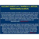 Hucurat Suresi 3-4-5. Tahrim 4-5 Ve Benzeri Ayetleri Allah, Neden İndi