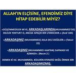 Allah’ın Elçisine, Efendimiz Diye Hitap Edebilir Miyiz?